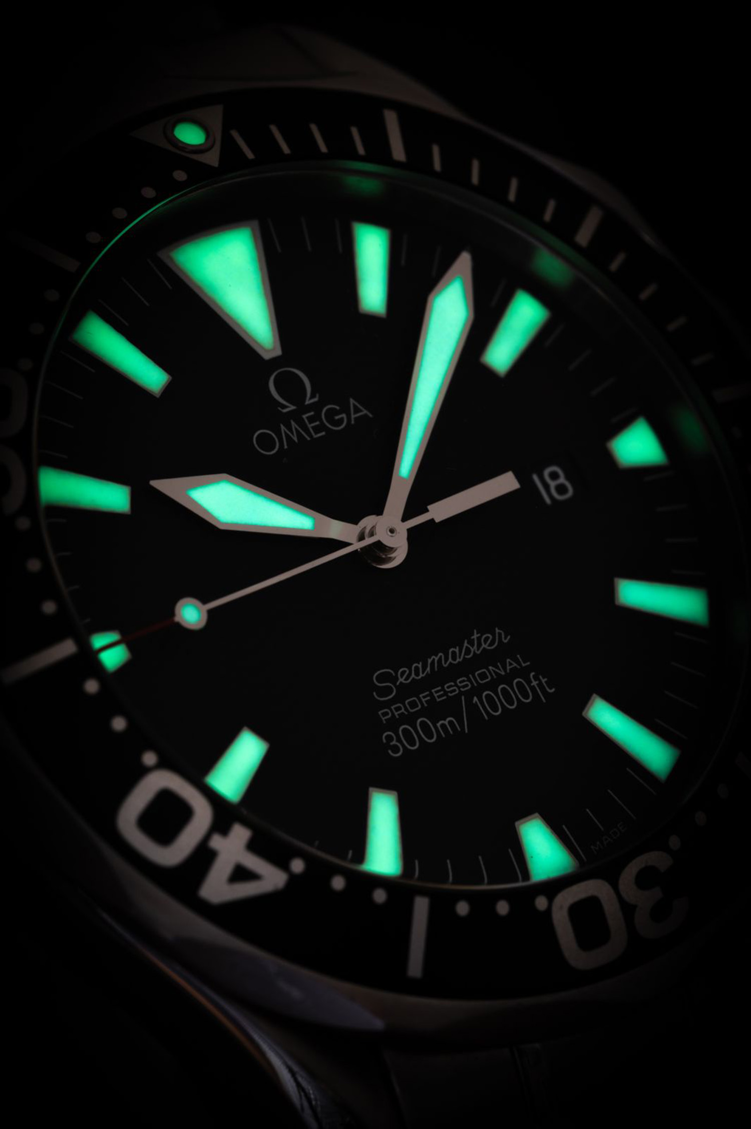 Omega Seamaster Professional 41 300m Black (Omega Factory Serviced 2025) 2264.50.00